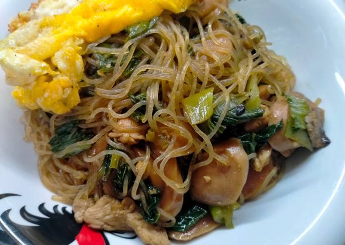 Cara bikin Bihun goreng rumahan
