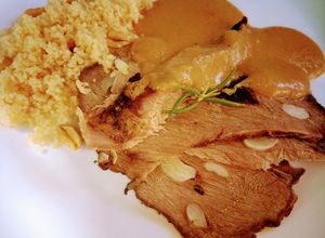 Foto de Pernil de Cordeiro ao Alho e Alecrim