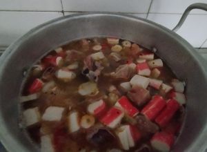 Una foto de Cazuela de mariscos