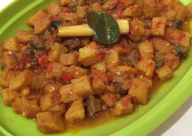 Sambal goreng kentang ati ayam