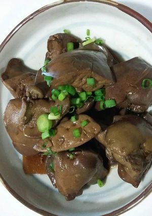 รูปของ ตับไก่ต้มซีอิ้วสไตล์ญี่ปุ่น.