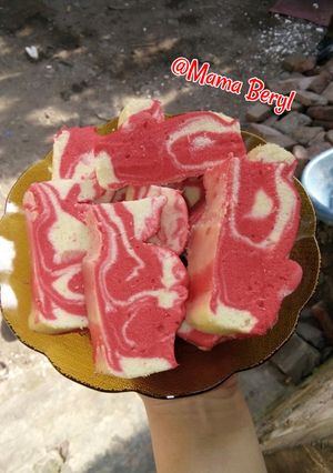 Foto resep Bolu Kukus Merah Putih