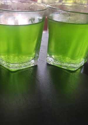 A picture of Lemon khas sharbat.