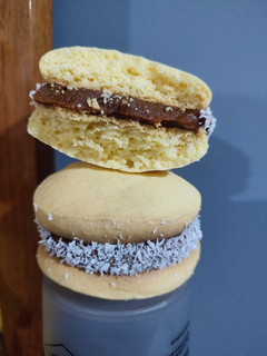 Una foto de Alfajores de maicena