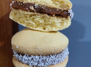 Una foto de Alfajores de maicena