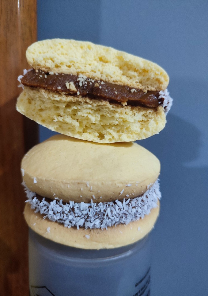 Una foto de Alfajores de maicena