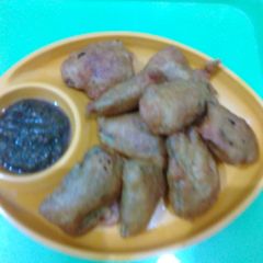 A picture of Ridge gourd fritters(Nenua (taroi)ke pakore).