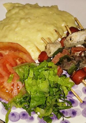 Una foto de Brochetas a la olla