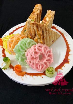 A picture of Salsa sandwich.