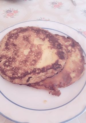 Una foto de Tortillas de plátanos para el desayuno