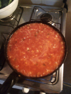 Una foto de Salsa para pizza