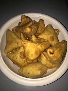 Bread samosa ainihin hoton girkin