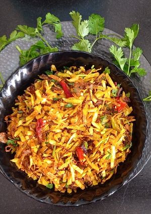 आलू भुजिया रेसिपी मुख्य फोटो