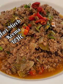 A picture of 🥘 Hari Mirch Keema 🥘(green chillie mince).