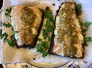 A picture of tail fish