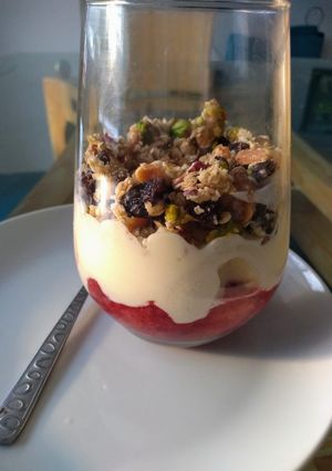 Una foto de Postre light