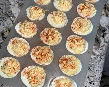 Fast Cooking Methods Creamy deviled eggs Delicious Simple