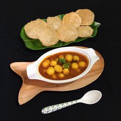 A picture of Batata nu Shaak (no onion garlic).