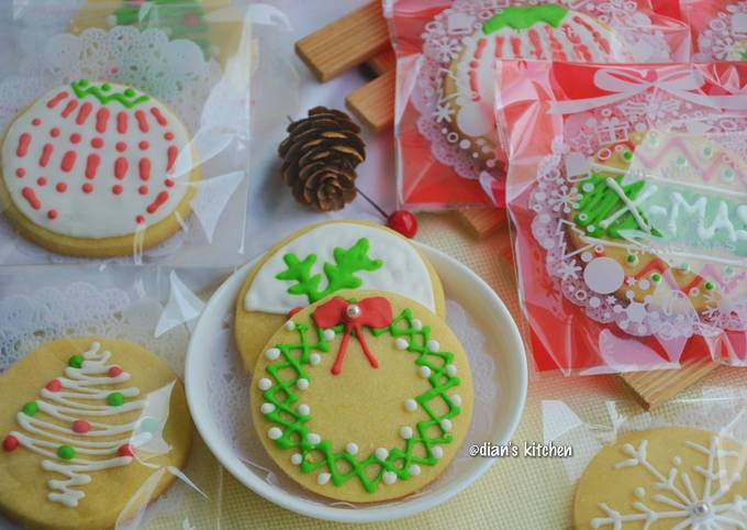 Anti Ribet, Memasak Icing Sugar Cookies / Decorating Sugar Cookies / Kukis Glazur Enak