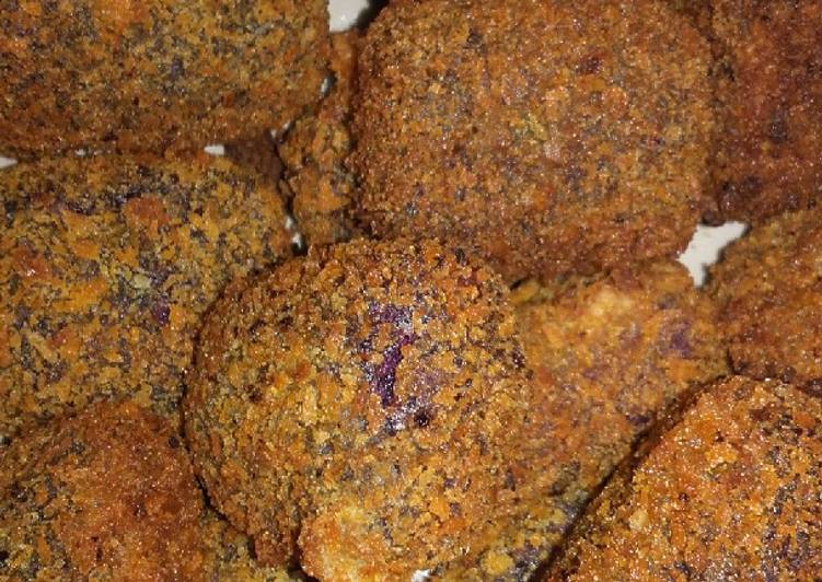 Resep Telo Ungu Goreng Pasir Ala Saya Yang Renyah