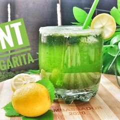 Mint margarita A picture of Mint margarita.