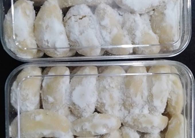 Resep Putri salju mede Anti Gagal