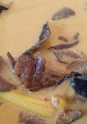 Foto resep Vegan kari kulat sikat (khas Babel)