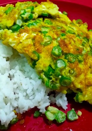 Foto resep Telur dadar buncis