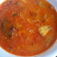 A picture of Sambhar.