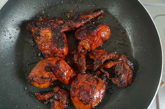 Cara Buat Ayam panggang teflon no msg no cabai untuk bocil Yang Lezat