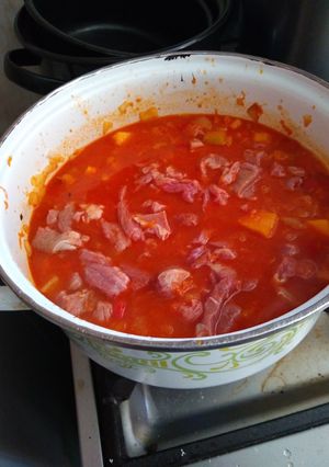 Una foto de Salsa de ravioles