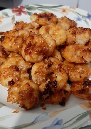 Foto resep Udang Bakar Teflon