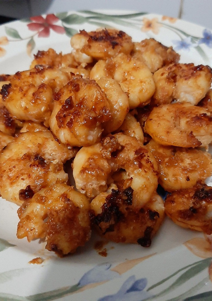 Foto resep Udang Bakar Teflon