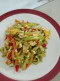 Tumis Labu Telur
