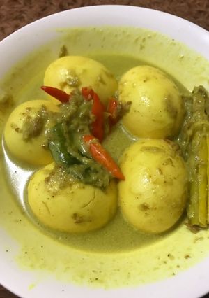Foto resep Gulai telur