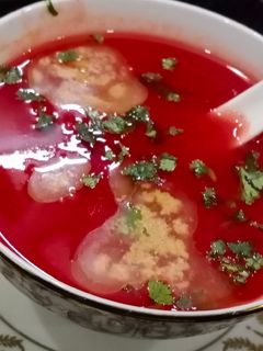 टमाटर गाजर चुकंदर सूप (Tomato gajar chukandar Soup Recipe in Hin रेसिपी मुख्य फोटो