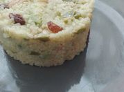 Una foto de couscous con pescado