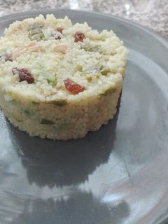 Una foto de Ensalada verde de couscous