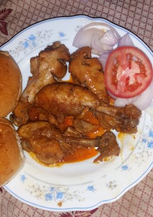 A picture of Chicken tandori.