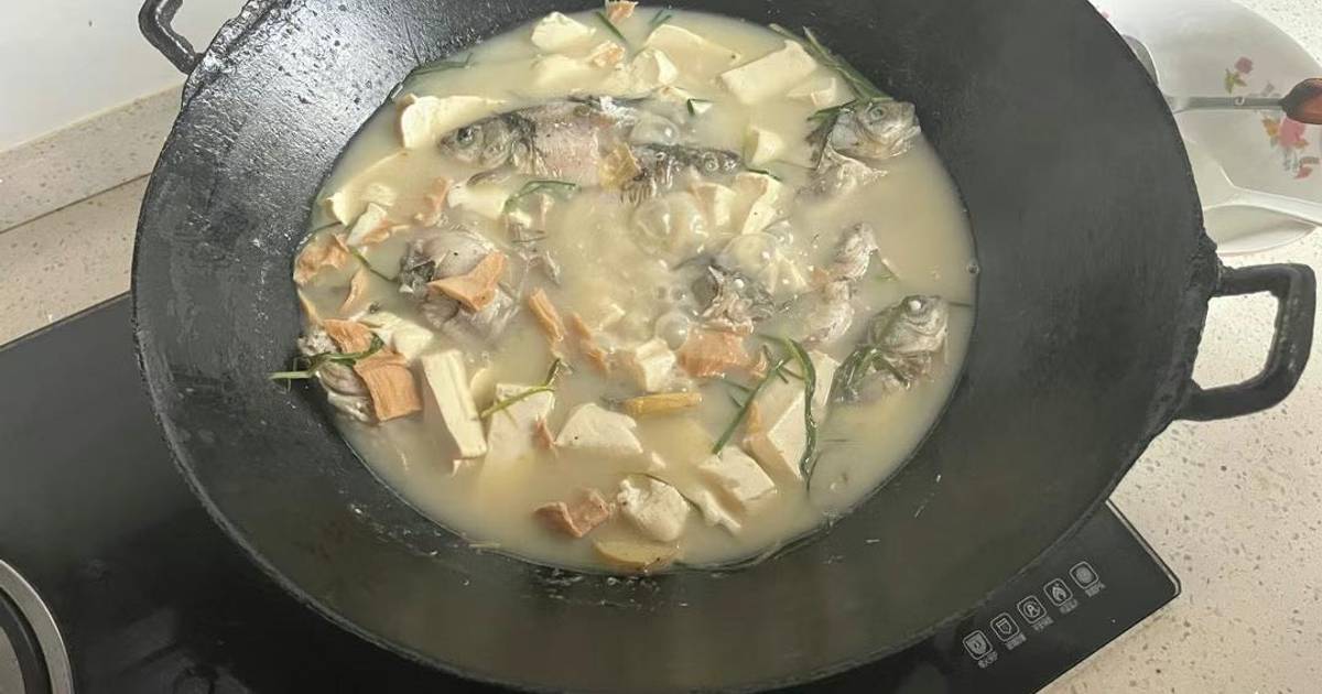 Chinese cottage fish soup Recipe by TAO ZHU - Cookpad