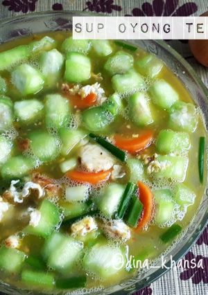 Foto resep Sup Oyong Telur Wortel