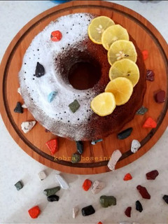 عکسی از دستور کیک لیمو ترش🍋