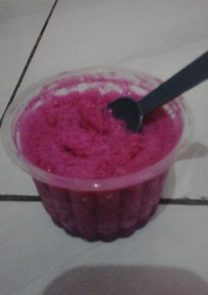Foto resep Ice cream buah naga
