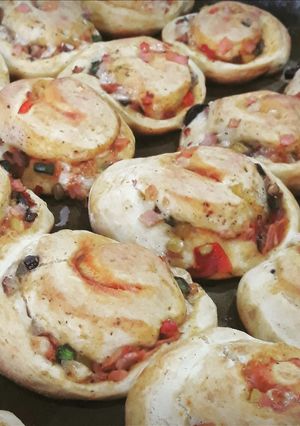 Una foto de Pan pizza🇵🇪