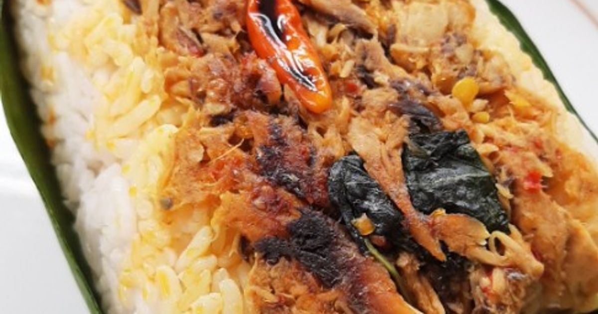 Nasi bakar cakalang