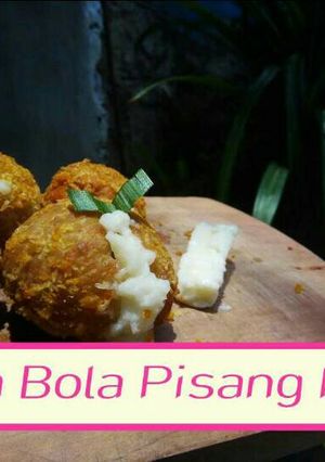 Foto resep Bola Bola Pisang Keju Sederhana