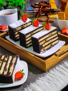 Foto resep Bolu ketan layer sultana cookies