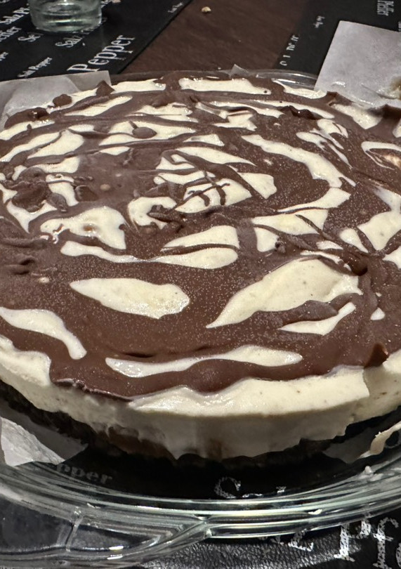 Una foto de Postre helado de mantecol (sin Tacc)