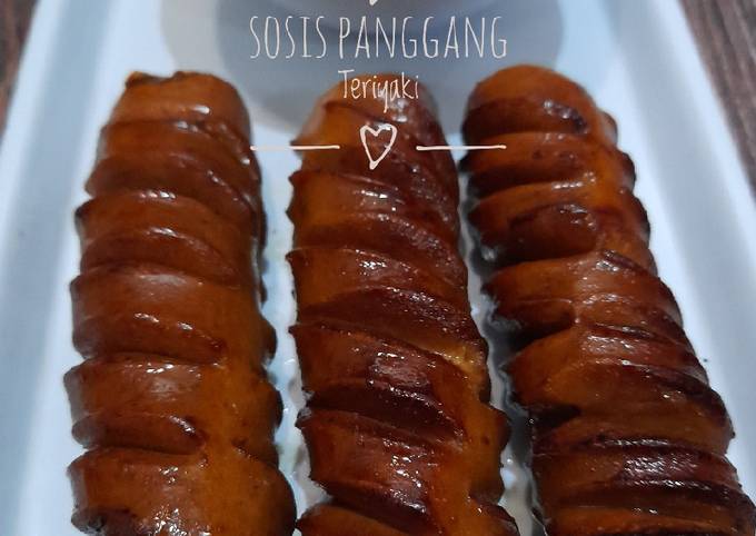Resep Sosis Panggang Teriyaki, Lezat