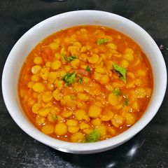 North Indian Style Chana Dal Tadka A picture of North Indian Style Chana Dal Tadka.